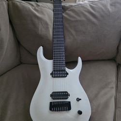Cerberus Atlas 8 String Electric Guitar - White
