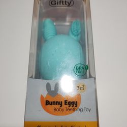 New Bunny Eggy Baby Teething Toy 