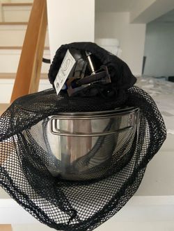 Glacier camp stove and pots set