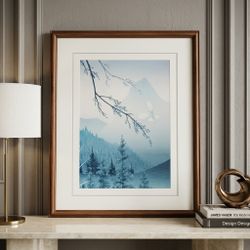 Set of 4 Vintage 1980s Postmodern Southwestern Art Prints - Framed