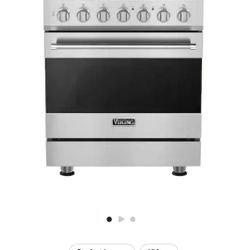 Viking 30" Gas Stove.  Brand New