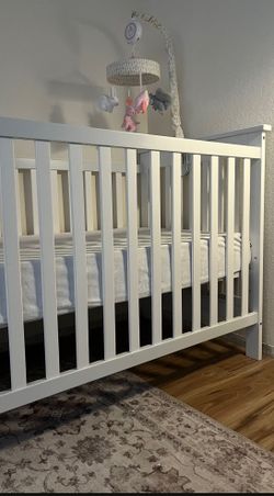 Baby Crib White