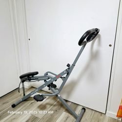 Sunny Row-N-Ride Machine For Abs And Glute Workout