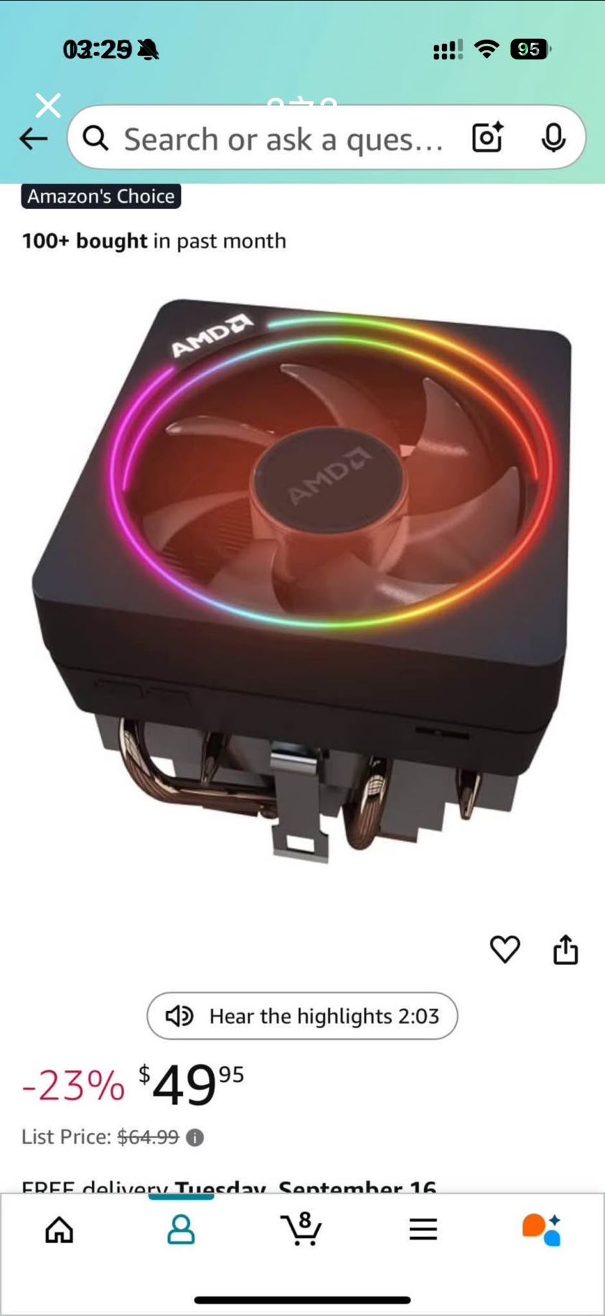 AMD CPU Cooler