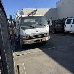 1997 Mitsubishi Flatbed Glass Truck