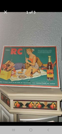 1992 RC Cola Metal Sign
