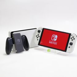 Nintendo Switch OLED Console Gaming System HEG-001 White
