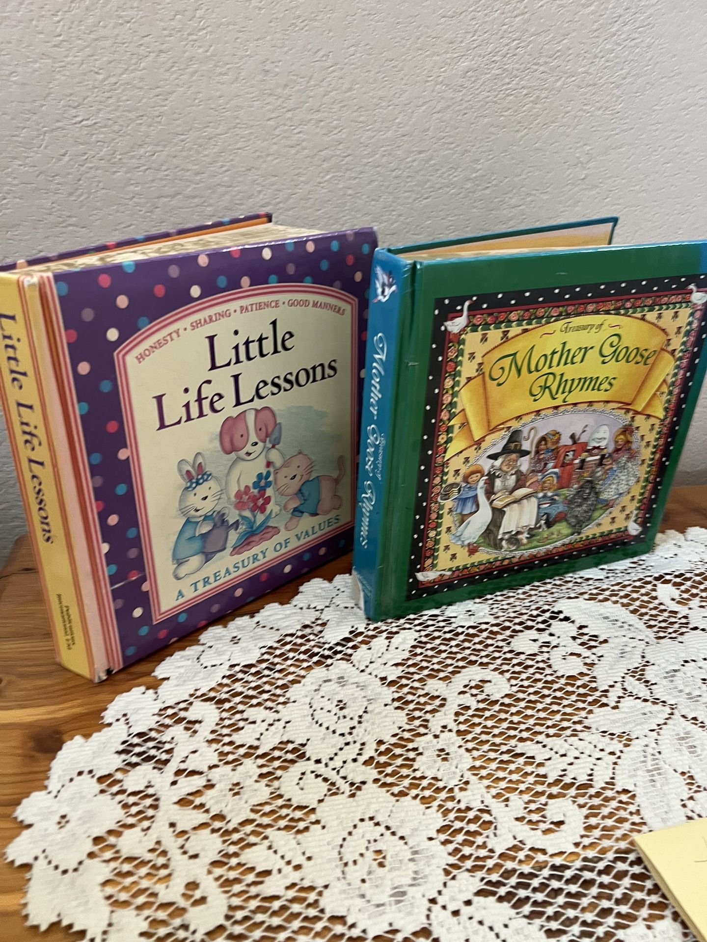 Two Children’s Hardback Books Loaded With Great Stories / Rhymes / Lessons