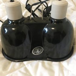 Zoomed Double Reptile Lamp W2 Lamps