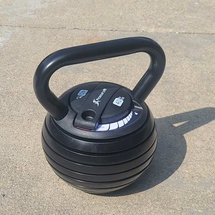 Adjustable Kettlebell 40lb