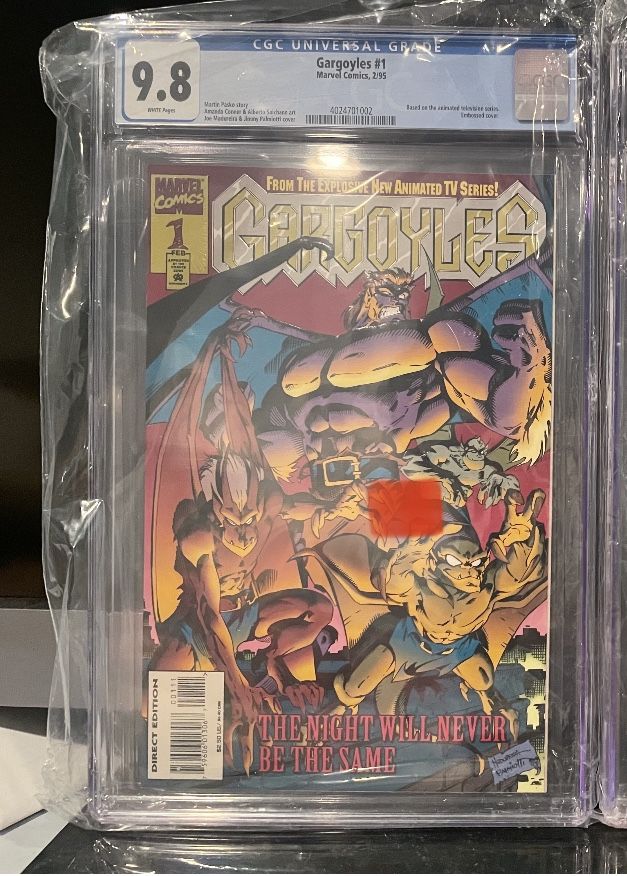 Gargoyles Comic  #1 (1995)  CGC 9.8