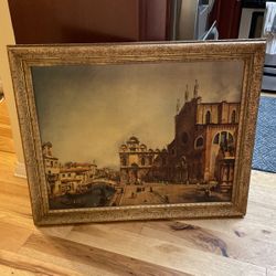 Beautiful Painting With Expensive Frame 