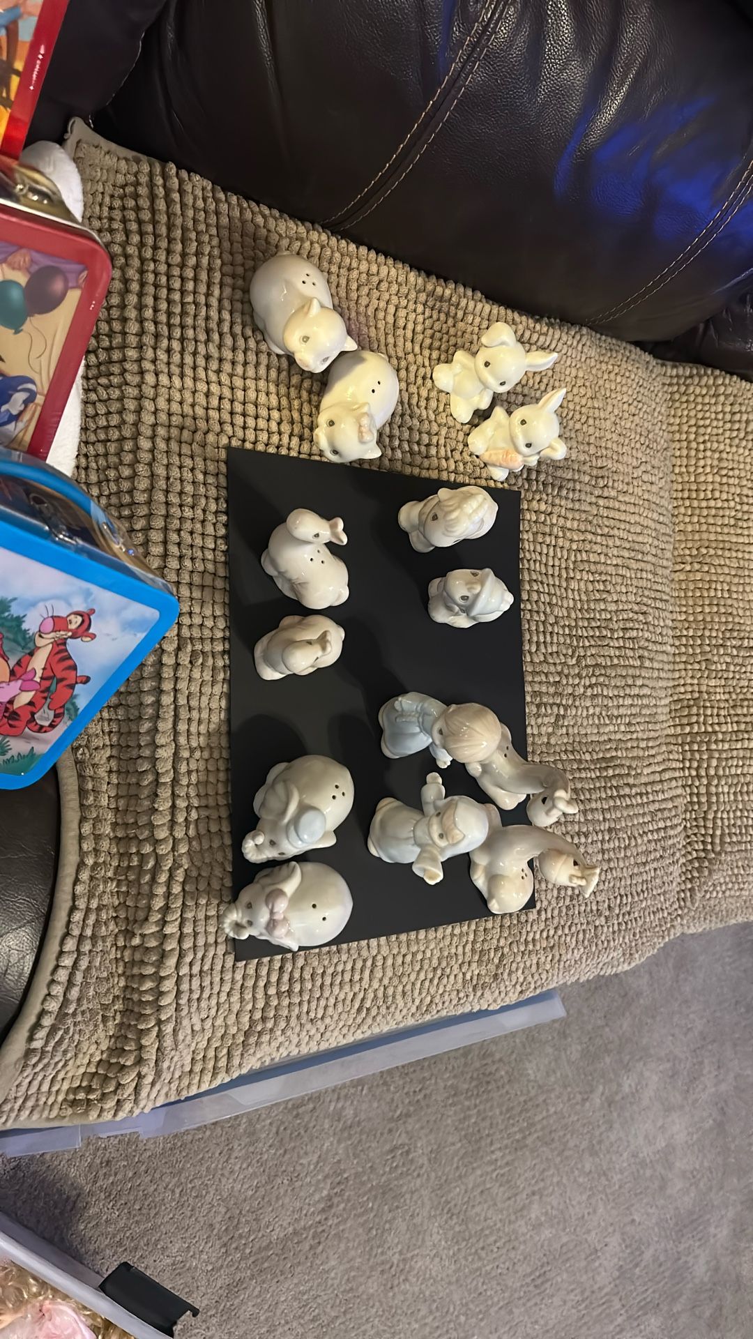 #100. Precious Moments Salt And Pepper Collectables. 8 Complete Sets. 