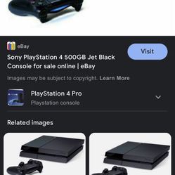 USED PS4(500GB) HMU FOR PICS & vids of it running