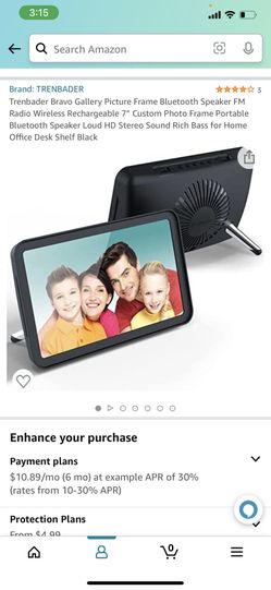 Picture Frame Bluetooth Speaker 