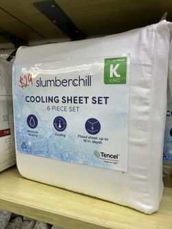 Slumberchill Tencel Cooling Sheet Set - King