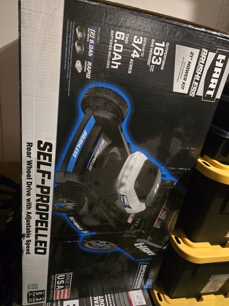 Hart 40v-21-composite-deck-self-propelled-mower-kit