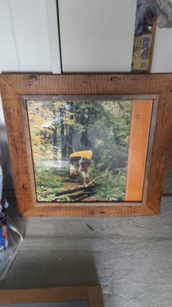 Rustic frame