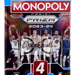 2023-24 Panini Prizm NBA Monopoly Factory Sealed Pack