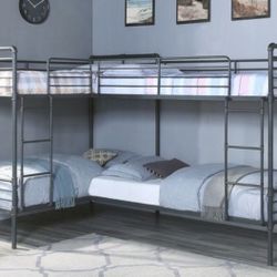 Brand New Twin Size Quadruple Bunk Bed 