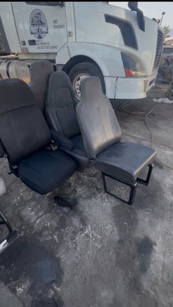 Semi truck Driver & passenger seats