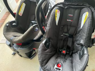 Two britax infant car seats.  Pet free. Smoke free.