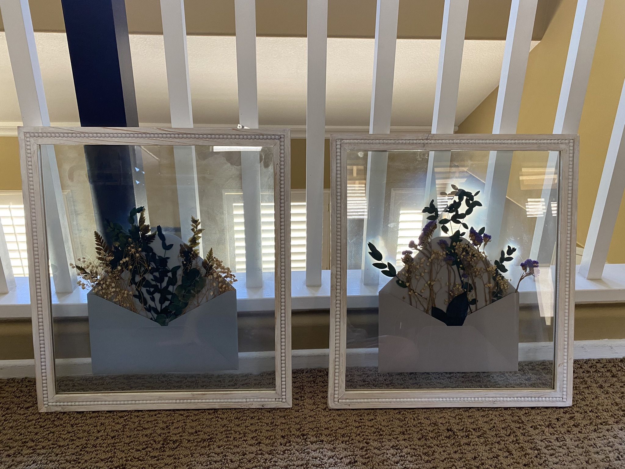 Set Of Flower Framed Art