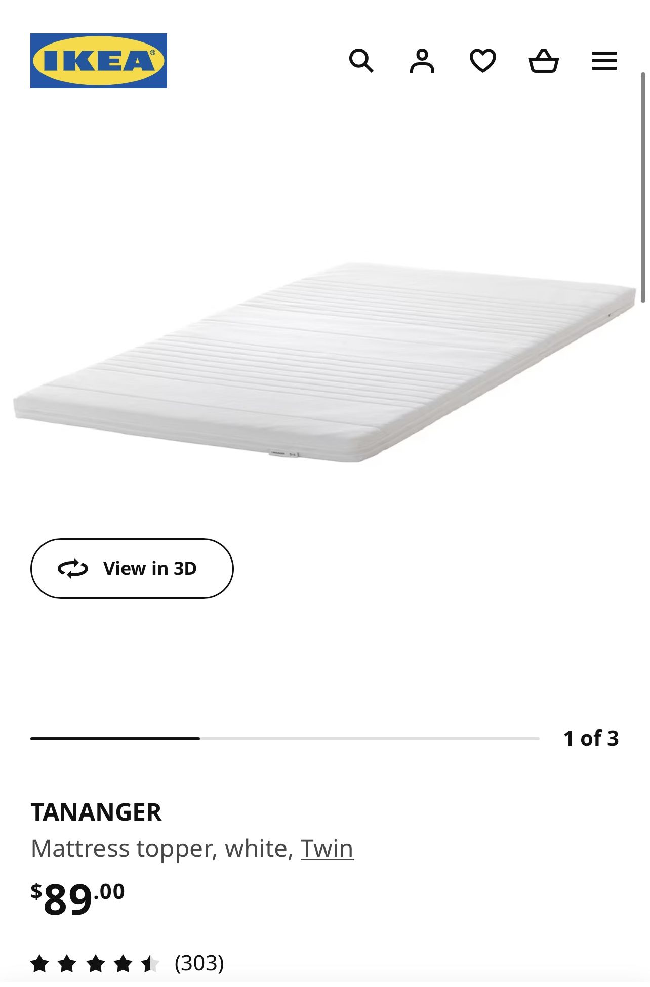 Ikea tananger 2024