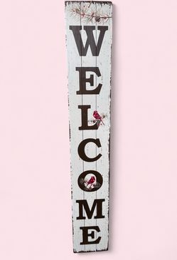 Welcome/Christmas Sign