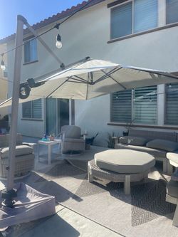 Outdoor patio umbrella 8 feet