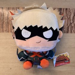 Funko Plush My Hero Academia BAKUGO Katsuki 7" MHA Anime Collectible Toy NWT