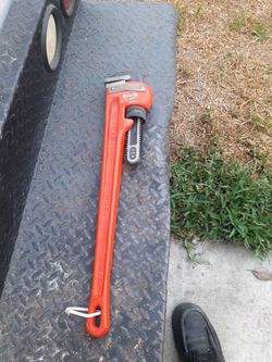 Ridgid pipe wrench