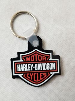 New Harley Davidson rubber key chain