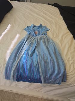 Disney Frozen Elsa Girls Costume Dress Size 6T