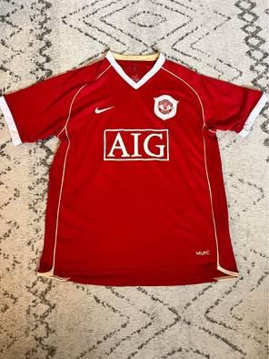 Cristiano Ronaldo Manchester United 2006-07 Home Jersey Large