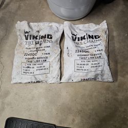 Semi Snow Chains 2 Bags 4 Chains $80
