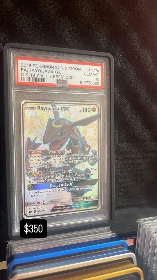 Rayquaza GX PSA10