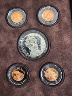 2009 U.S. MINT LINCOLN COIN & CHRONICLES SET PROOF SILVER DOLLAR OGP COA