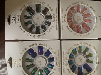 Ready to use Chrome Nails Press on nails False Nsils