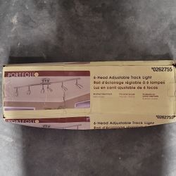 6 Head Adjustable Track Light