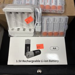 Rechargeable Double AA Batteries