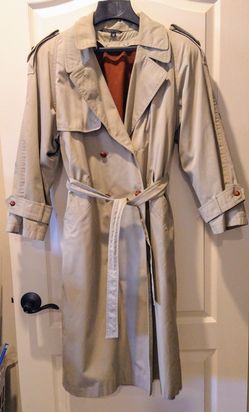 Women's Removeable Liner Full Length Trench Coat