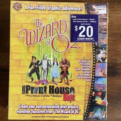 NEW Wizard of Oz Corel Print House just $3 xox