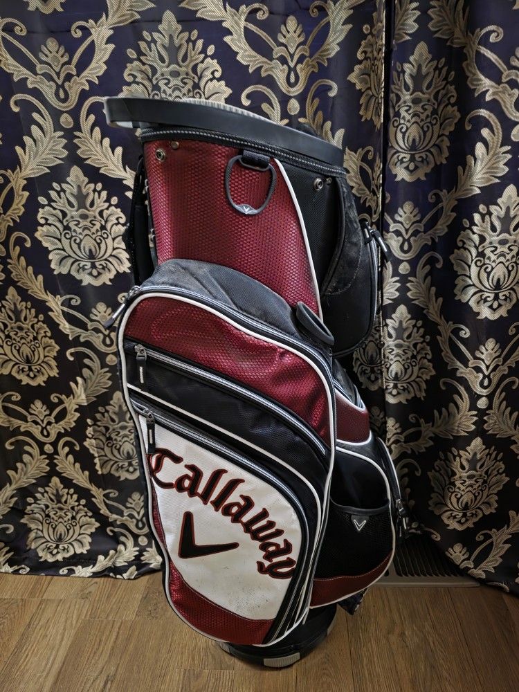 Callaway Golf Bag – Lightweight Cart Bag w/ 14-Way Divider – Great Condition