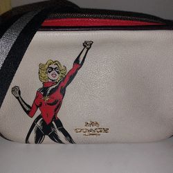Coach X Captain Marvel Crossbody Bag