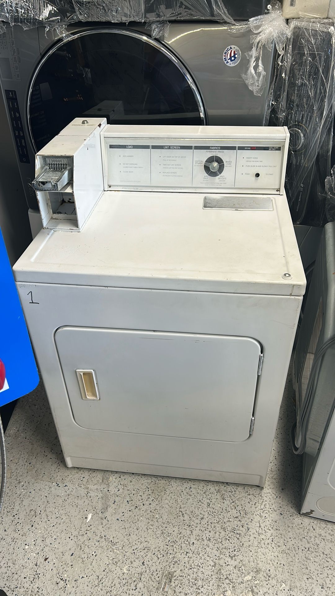 Kenmore Coin Op Dryer With Key