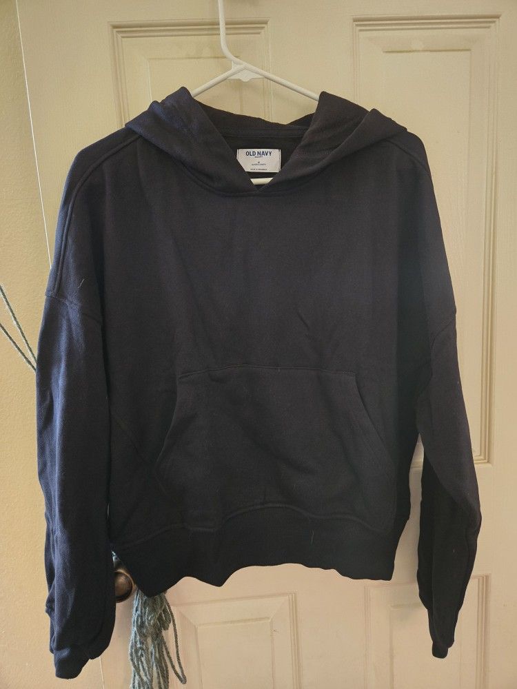 Black Hoodie Old Navy Medium