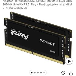 HyperX Impact DDR4 RAM 32GB (2x16GB) Laptop Memory – High Performance SO-DIMM Upgrade