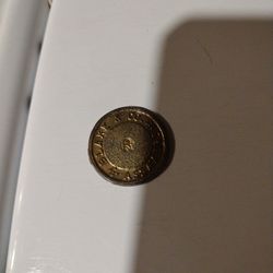 SAC California Gold ~ 20 Dolls ~ SMV .900 ~ 1855..Assayers Blake & Co. Faux Gold - Coin/ Token / Medal - # 1210

