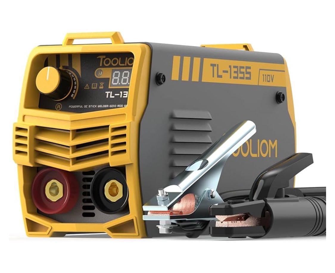TOOLIOM 135A 110V Stick Welder MMA arc Welder Machine dc Inverter Welder with Digital Display Portable Welding Machine 400+ bought in past month